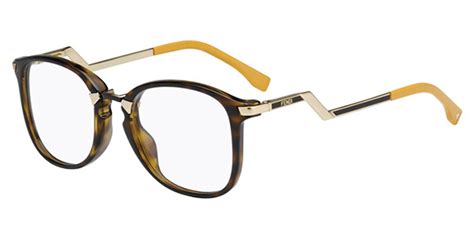 fendi ff 0038|Fendi FF 0038 IRIDIA ZCZ Glasses Havana Gold Dark Brown.